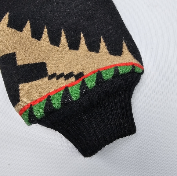 Pendleton High Grade Westernwear Med. Aztec Southwestern Jacket Vintage - Picture 4 of 10